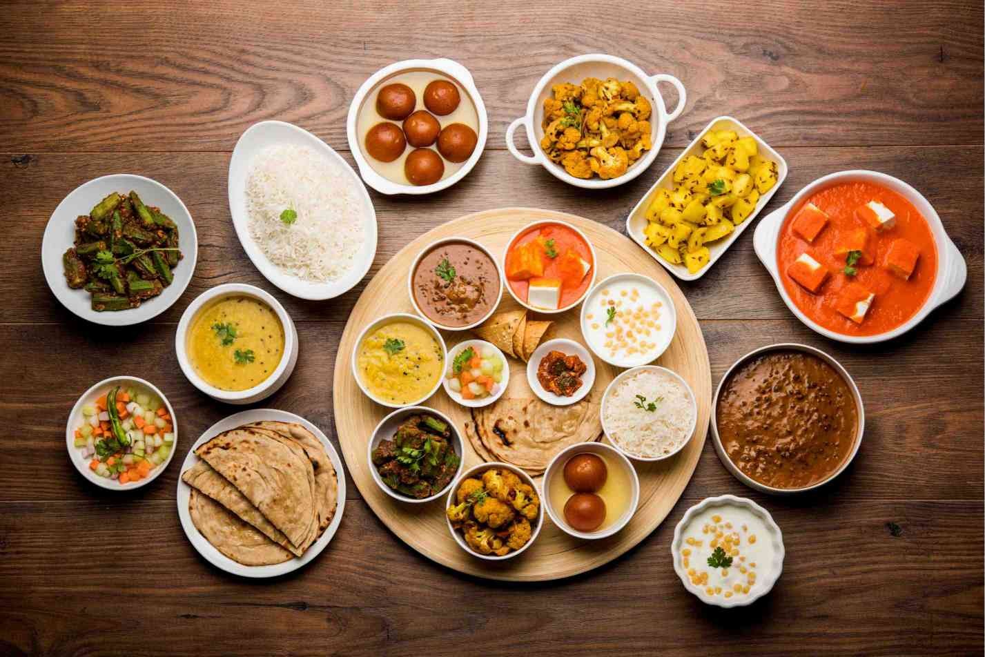 INDIAN DINNER MENU - MEDIUM